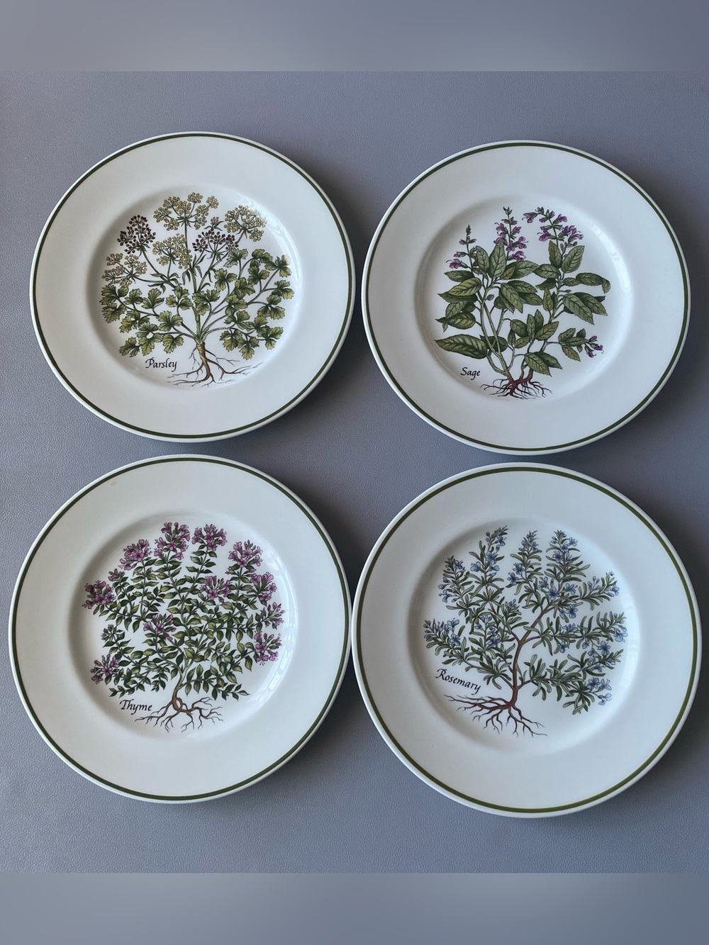 Tiffany & Co. Botanical Herb Dinner Plates